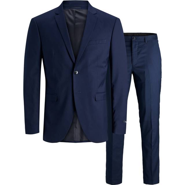 Jack & Jones Franco Slim Fit Suit - Blue/Medieval Blue