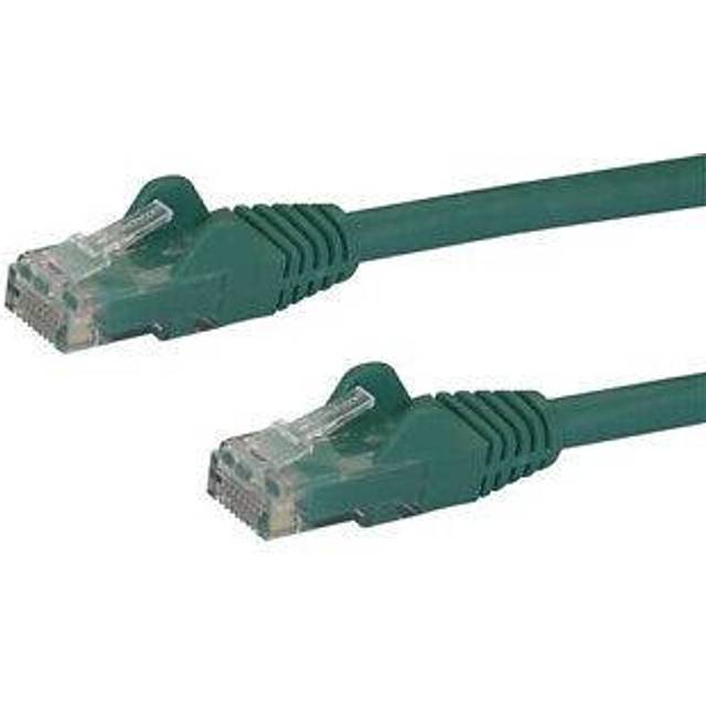 StarTech.com 10 m Cat6 patchkabel med hakfria RJ45-kontakter – röd – katt 6 Ethernet patchkabel – 10 m UTP Cat6 patchkabel (N6PATC10MRD)