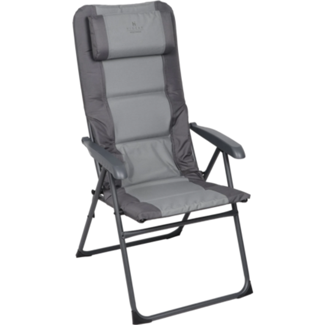 Wisconsin Folding Camping Chair, Grey - One Size