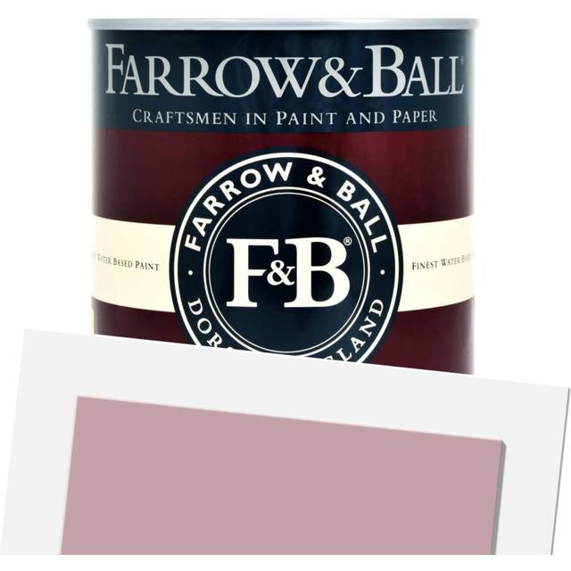Farrow and Ball Estate Eggshell, Cinder Rose No. 246 750ml, Estate Eggshell Paint, Door Paint, Furniture Paint, Joinery and Fixt