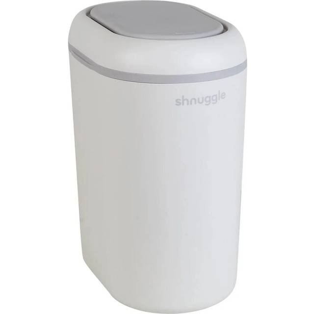 Shnuggle Eco-Touch Nappy Bin - White