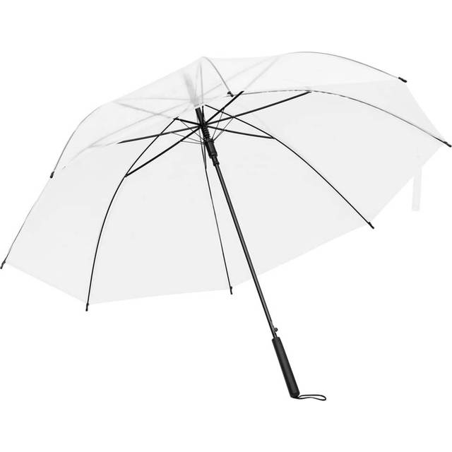 vidaXL Paraply genomskinligt 107 cm