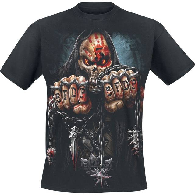 Spiral T-shirt för män, svart, 3XL