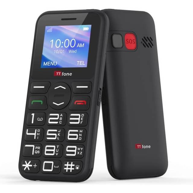 TT190 Big Button Basic Senior Unlocked Emergency Mobile Phone - Simple Cheapest Phone (with USB Cable)