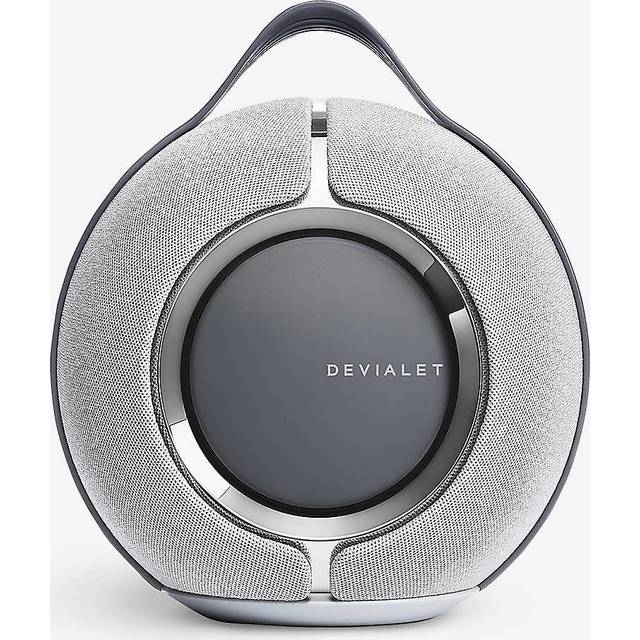 Devialet Mania Portable Wireless Speaker Light Grey with Cacoon Case