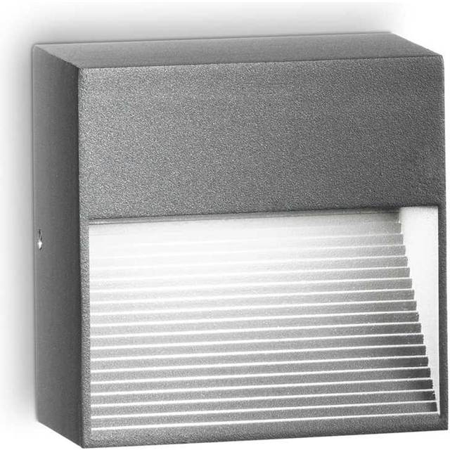 Down - 1 Light Outdoor Wall Light Anthracite IP44, G9 - Ideal Lux
