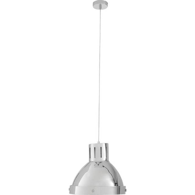 Interiors by Premier Jasper Metal Pendant Light - Silver - One Size