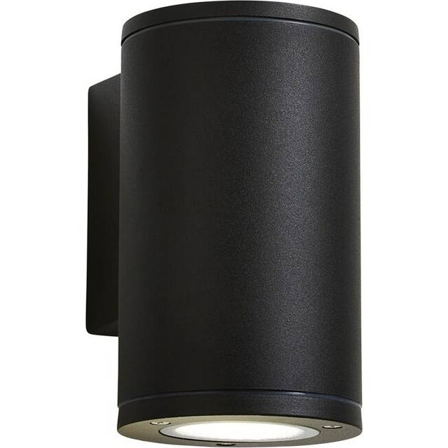 Litecraft Argo Up or Down Wall Light Outdoor LED IP54 Fitting - Black