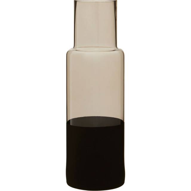 Premier Housewares Cova Bottle Vase - Black - 10 x 10 x 30cm