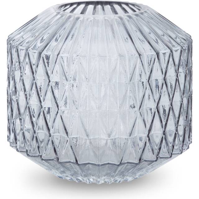 Premier Housewares Brice Grey Vase Small - 18 x 18 x 16cm