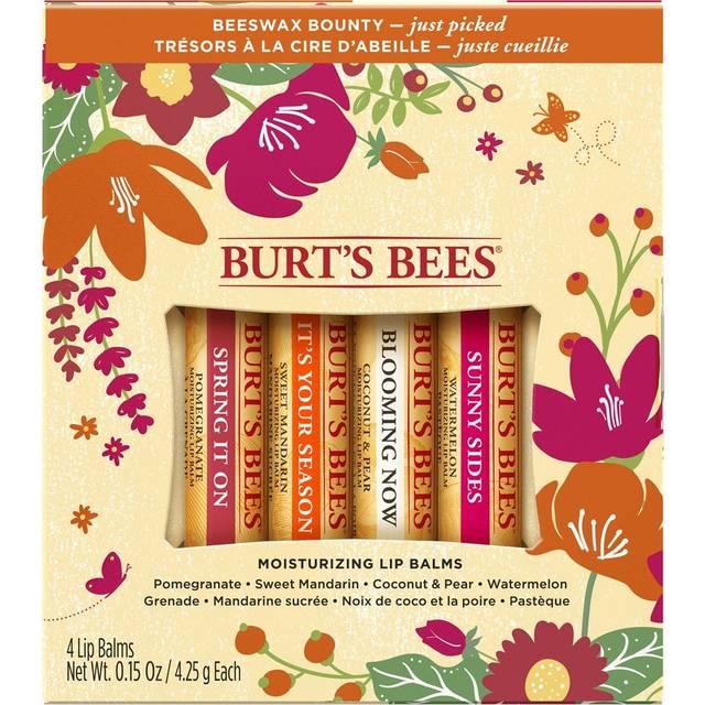 Burt's Bees Lip Balm Just Picked 4pcs