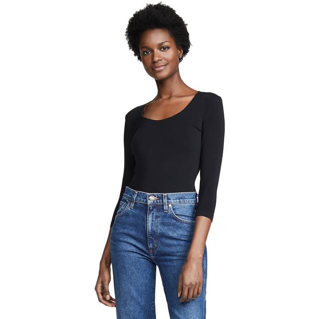 Wolford Black Tokio Bodysuit - 7005 BLACK - L
