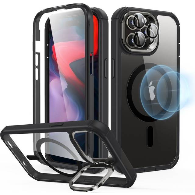 for iPhone 15 Pro Max Case, Full-Body Shockproof MagSafe Case, Exceeds Military-Grade Protection, Magnetic Phone Case for iPhone 15 Pro Max, 2-Part