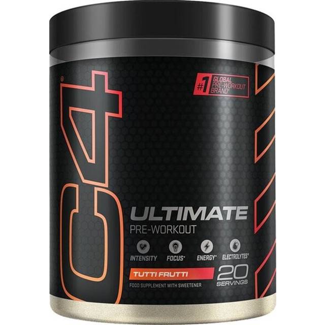 Cellucor C4 Ultimate PWO 520g Tutti Frutti - Svart