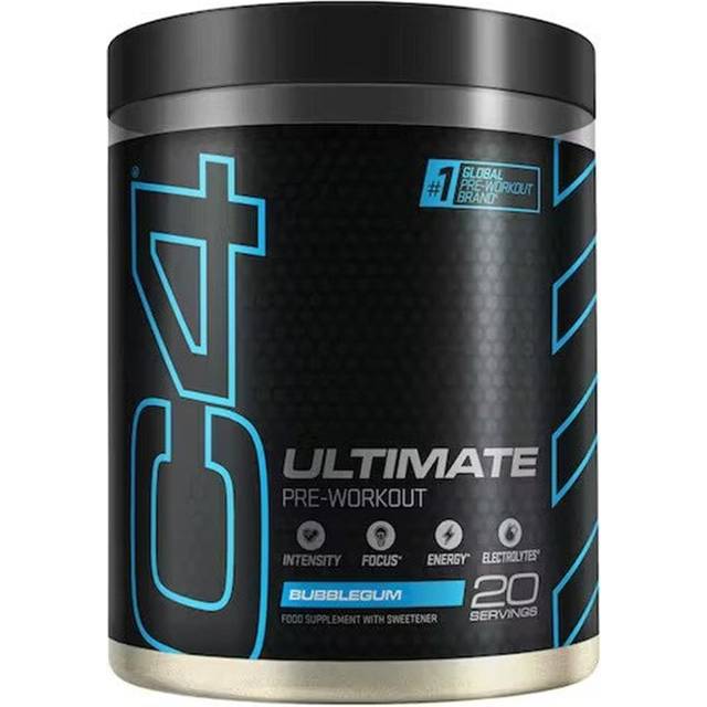 Cellucor C4 Ultimate PWO 520g Bubblegum - Svart