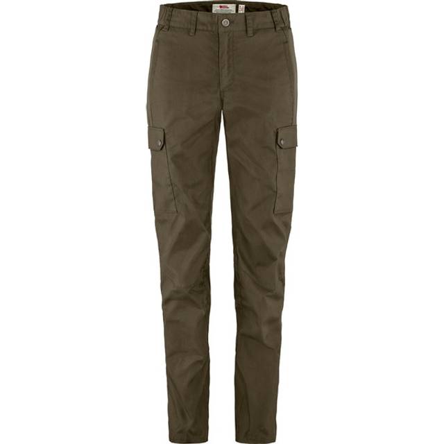 Fjällräven - Women's Stina Trousers - Walking trousers size 38 - Long, brown