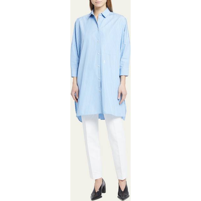 Jil Sander Oversized Shirt "Sunday" - Light Blue - 38 DE/DK