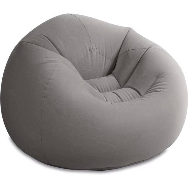 Intex Beanless Bag Chair - Grey for Swimming pool outdoor