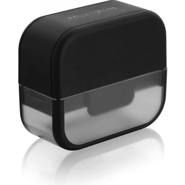 Microplane Vitlöksskärare rostfritt stål/svart