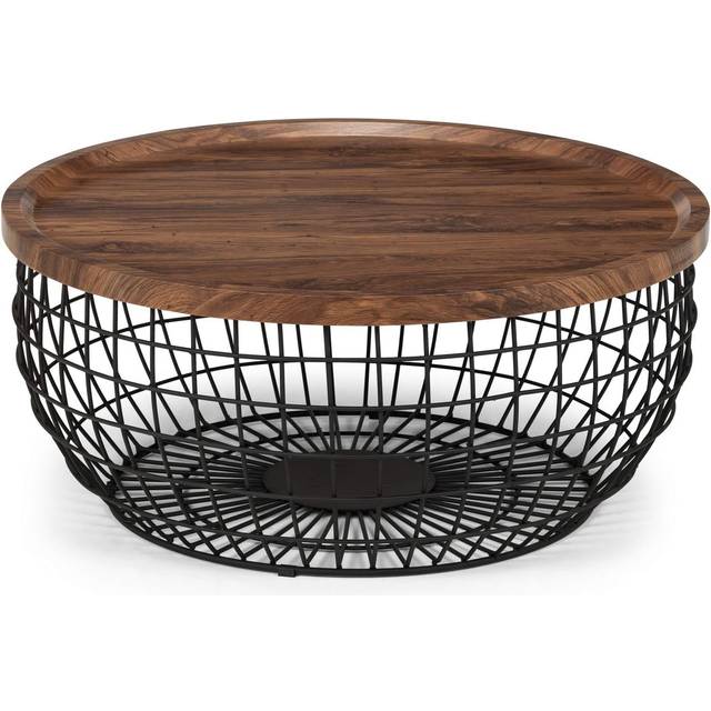 Smithson Storage Coffee Table - Black