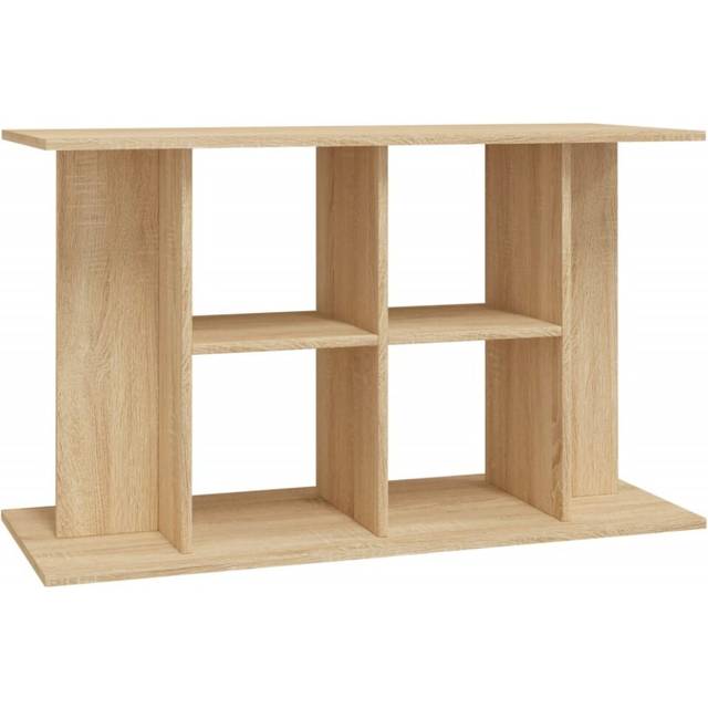 vidaXL Aquarium Stand Sonoma Oak 100x40x60 cm Engineered Wood - Brown