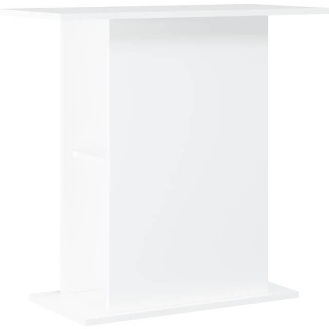 vidaXL Aquarium Stand White 75x36x72.5 cm Engineered Wood