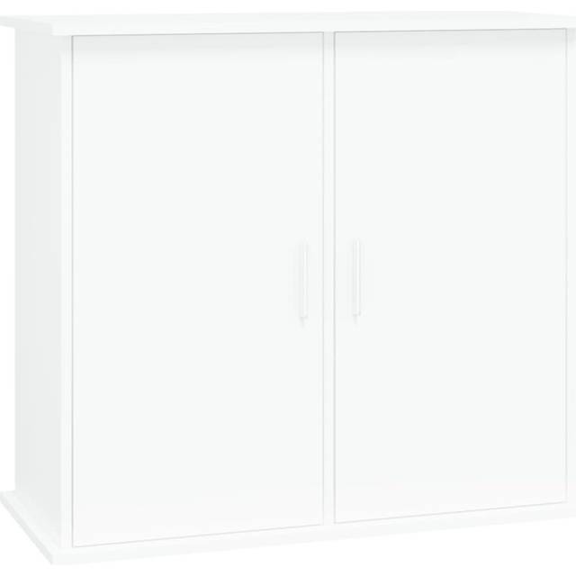 vidaXL Aquarium Stand White 81x36x73 cm Engineered Wood