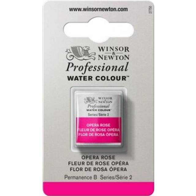 Winsor & Newton : Professional Watercolour : Half Pan : Opera Rose (233)