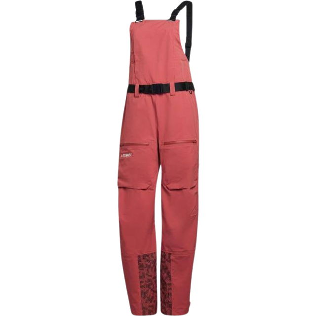 Adidas Terrex 3-Layer Gore-Tex Women's Bib Pants, UK 10 Wonder Red