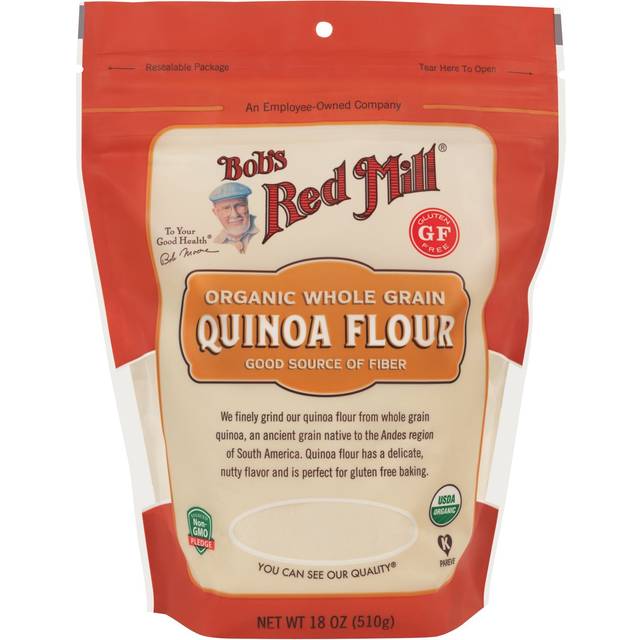 Bob's Red Mill Gluten Free Kosher Organic Quinoa Flour 18 oz