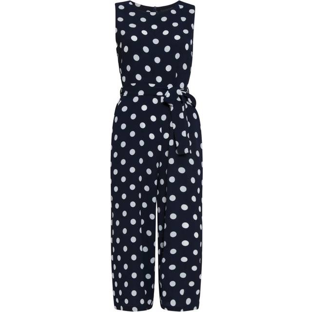 Mela Polka Dot Culotte Jumpsuit - Size 6 UK - Yumi