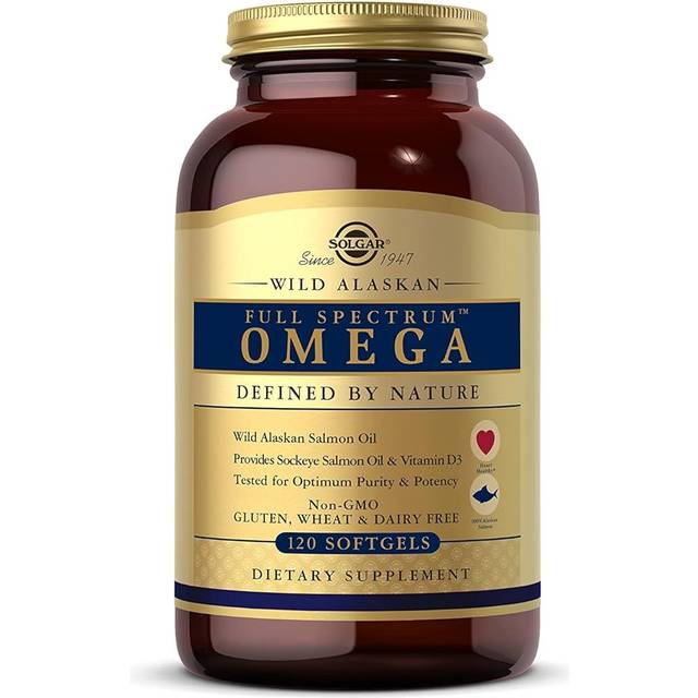 Solgar Full Spectrum Omega Salmon Oil 120 Softgels