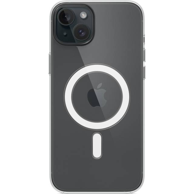 APPLE iPhone 15 Plus Clear Case with MagSafe - Clear, Clear