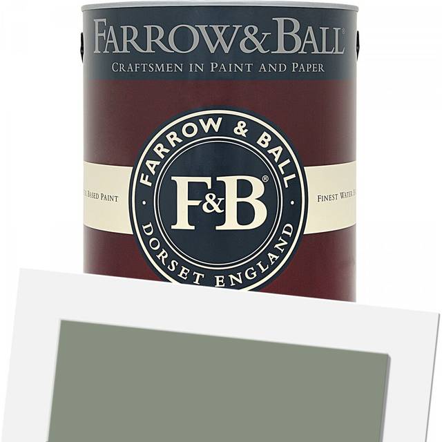 Farrow & Ball - Exterior Masonry - Card Room Green 79 5L
