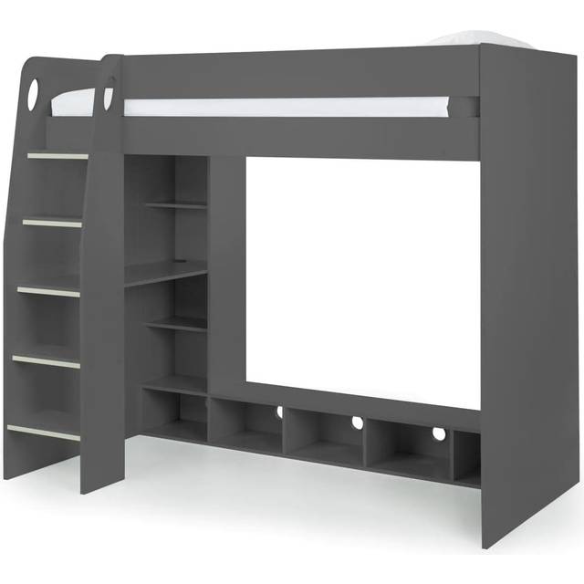 Julian Bowen Nebula Gaming Bed With Desk White, White