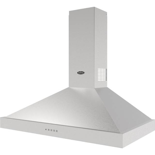 Belling BEL Cookcentre Chim 100PYR 100cm Chimney Cooker Hood - Stainless Steel