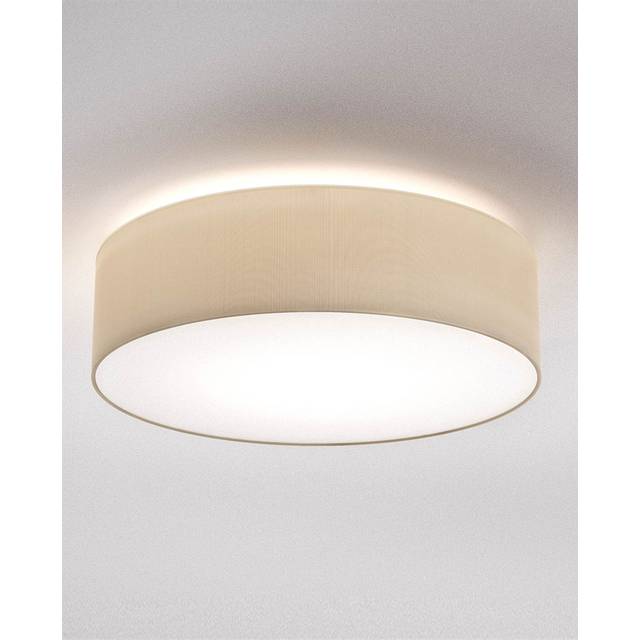 Astro Cambria 480 Putty Fabric Ceiling Light