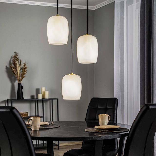 Lucande - led Ceiling Lightdimmable 'Taylan' made of Metal for Living Room & Dining Room