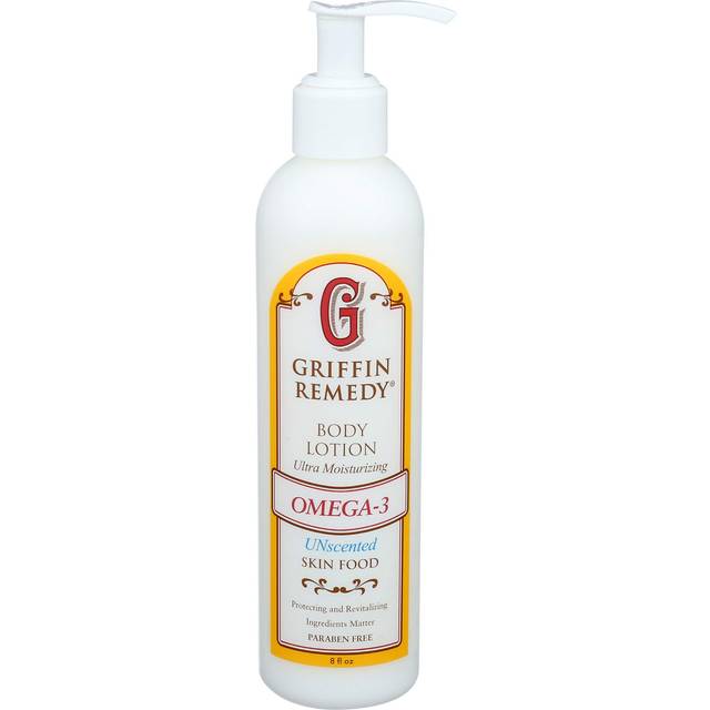 Griffin Remedy Omega-3 Body Lotion-Unscented with Organic MSM and Essential Oils  Ultra Moisturizing  All Natural  Paraben Free  Sulfate Free 8 f
