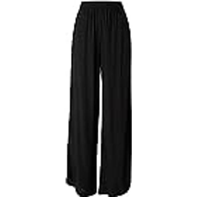 Jogging wide viscose woman Urban Classics - Noir
