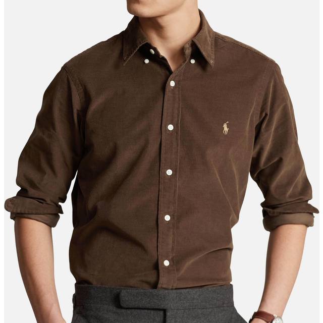 Polo Ralph Lauren Cotton-Corduroy Shirt - XXL - Brown