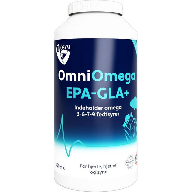 Biosym OmniOmega EPA-GLA+ - 220 Kapslar