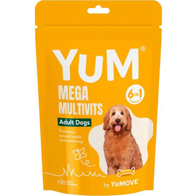 YuM Mega Multivits Adult Dog - 30 Soft Chewies