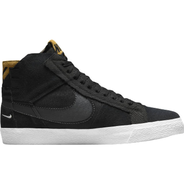 Nike SB Zoom Blazer Mid PRM 'Black Desert Ochre' DV7898-001 - BLACK/ANTHRACITE-BLACK-WHITE-DESERT OCHRE-WHITE - 5