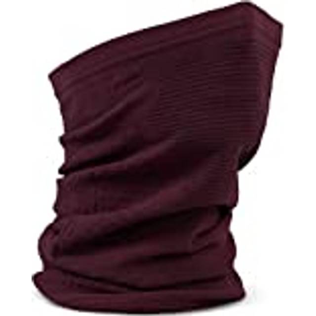 GripGrab Freedom Warp Knitted Seamless Nackvärmare Dark Red OneSize