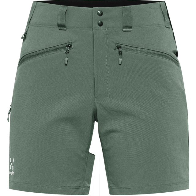 Haglöfs Women's Mid Standard Shorts Fjell Green/True Black, 34