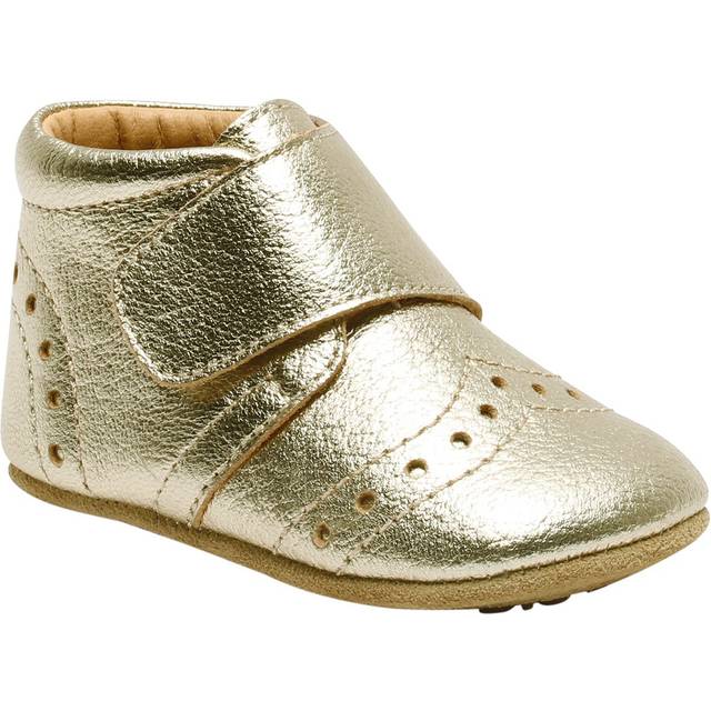 bisgaard Pojkar flickor Petit First Walker shoe, guld, 22 EU