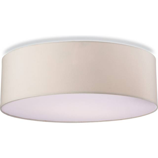 Firstlight Phoenix Contemporary Style 2-Light Flush Ceiling Light Cream