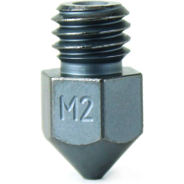 Micro Swiss M2 Hardened High Speed Steel Nozzle - MK8 - 0.60mm