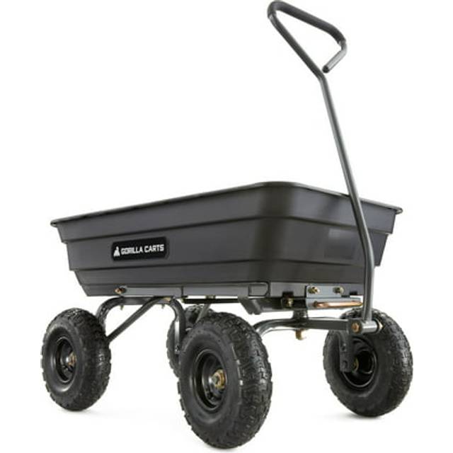 00; GOR4PS; 600-lb. Poly Dump Cart (Black)